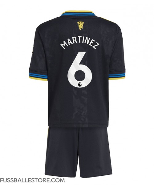Günstige Manchester United Lisandro Martinez #6 3rd trikot Kinder 2025-26 Kurzarm (+ Kurze Hosen) Günstige Manchester United Lisandro Martinez #6 3rd trikot Kinder 2025-26 Kurzarm (+ Kurze Hosen)
